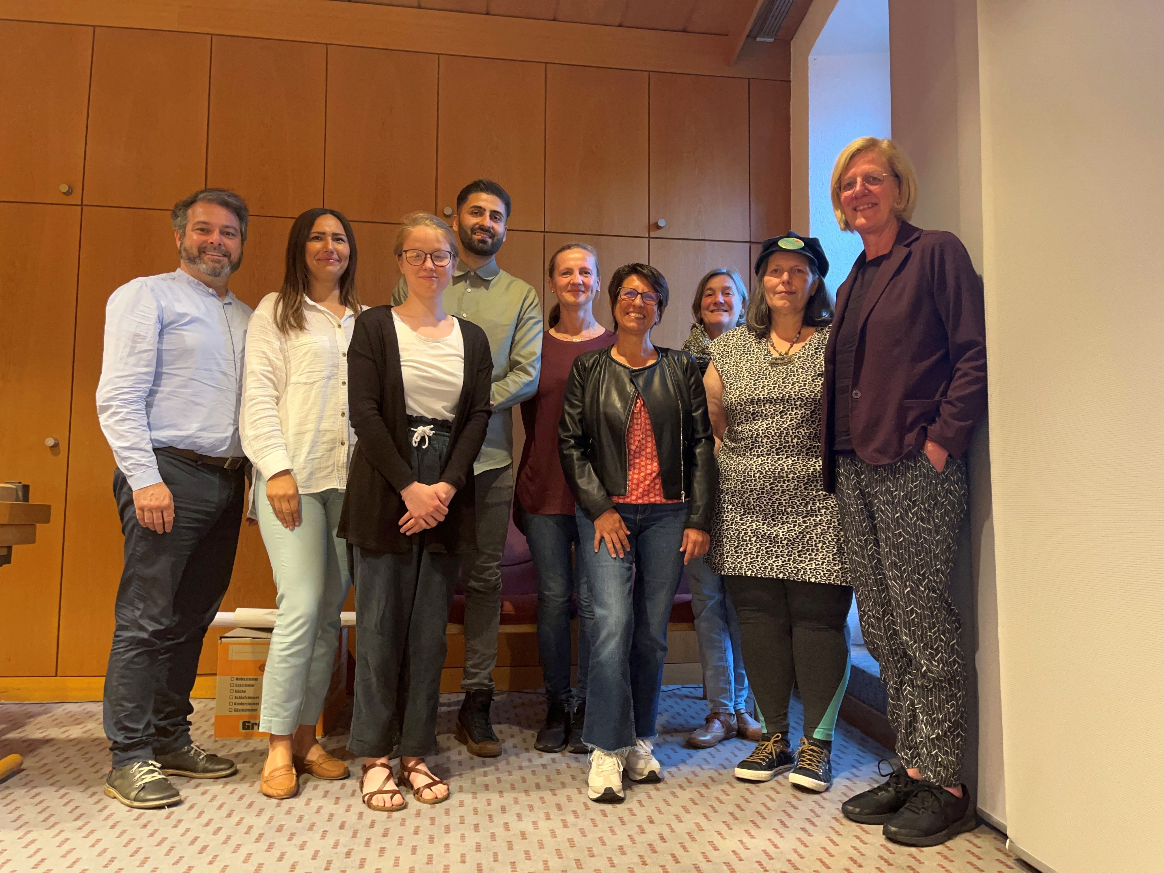 Die Integrationskommission der Stadt Gelnhausen mit Bürgermeister Glöckner.