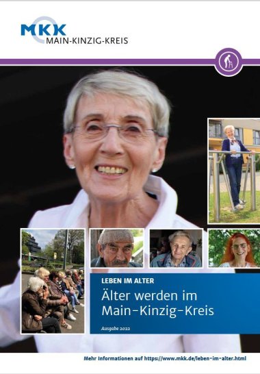 Titelbild der Broschüre Älter werden im MKK.