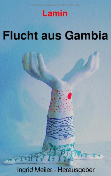 Buchcover "Flucht aus Gambia".