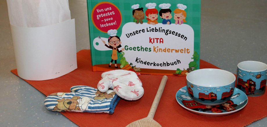 Das Kochbuch der Kita Goethes Kinderwelt in Hailer.