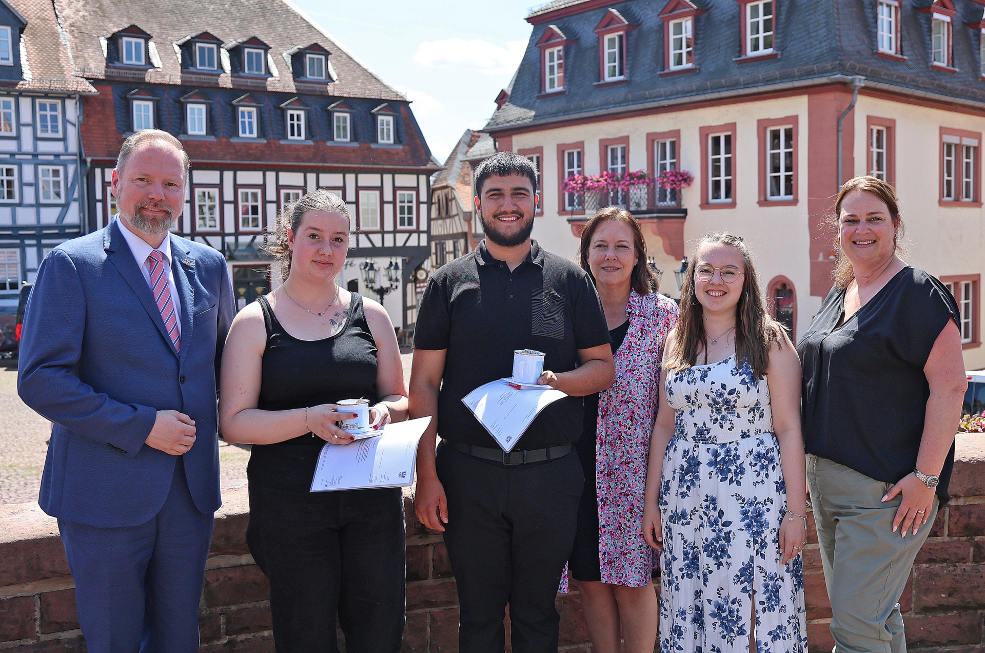 Abschied Praktikanten