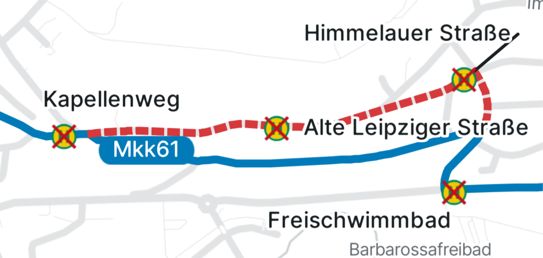 Grafik zum eingeschränkten Busverkehr am 3. Dezember. 