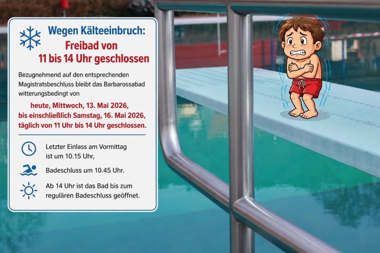 Eingeschränkte Öffnungszeit