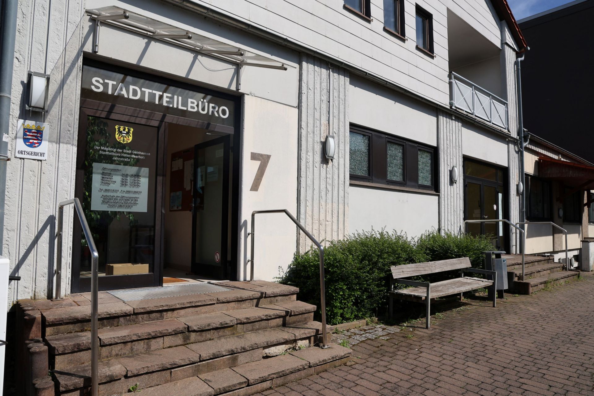 Das Gebäude, in dem das Stadtteilbüro untergebracht ist.