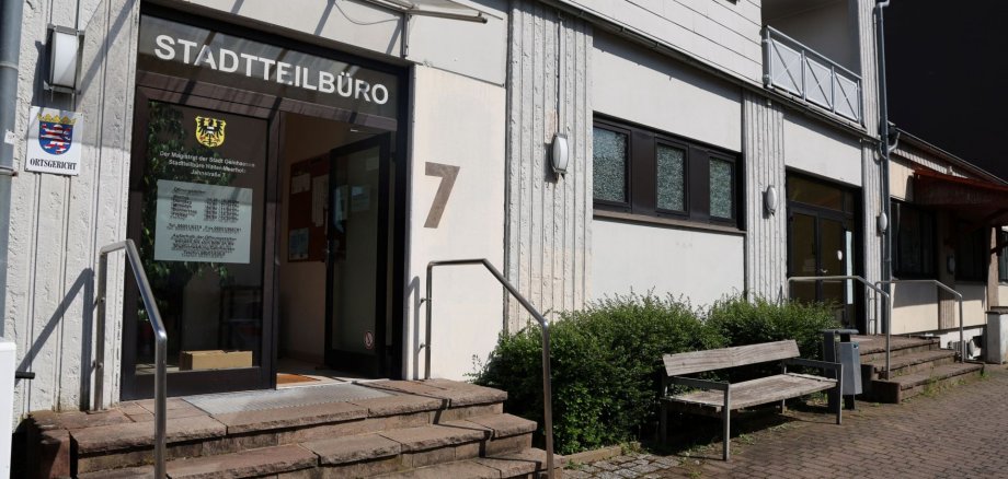 Stadtteilbüro Hailer-Meerholz Das Gebäude, in dem das Stadtteilbüro untergebracht ist.