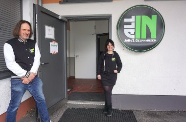 Jugendraum Gelnhausen JuKuZ Das Leitungsteam der Caritas im JuKuZ.