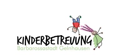 Kinderbetreuung Barbarossastadt Gelnhausen Schriftzug Bild des Schriftzugs und Logos der Kinderbetreuung Barbarossastadt Gelnhausen