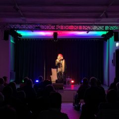 Irmgard Knef in der Kulturherberge