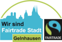 Logo der Kampagne Fairtrade Stadt, an der die Stadt Gelnhausen seit Jahren erfolgreich teilnimmt.