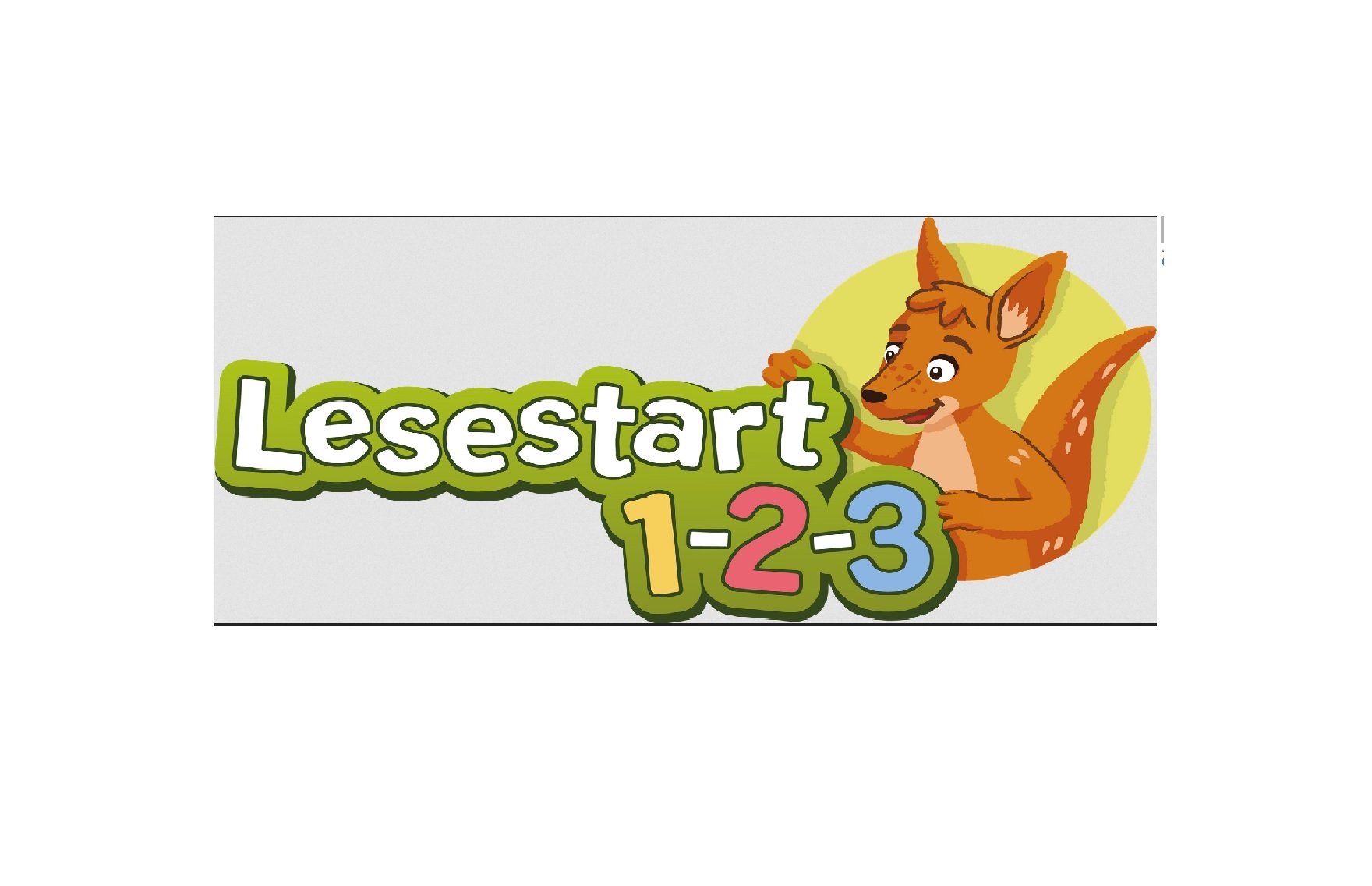 Lesestart Bücherei Logo des Leseförderprogramms der Stiftung Lesen