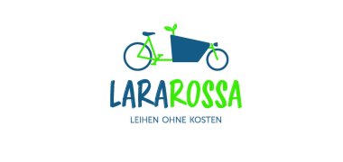Das Logo des E-Lastenrad-Verleihers Lararossa, die Kurzform für Lastenrad Barbarossa.