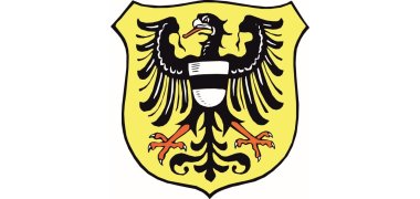 Stadtwappen Gelnhausen Das Stadtwappen Gelnhausens. Schwarzer Adler auf gelbem Grund. Die Verwendung ist nur mit ausdrücklicher Genehmigung der Stadt Gelnhausen gestattet.