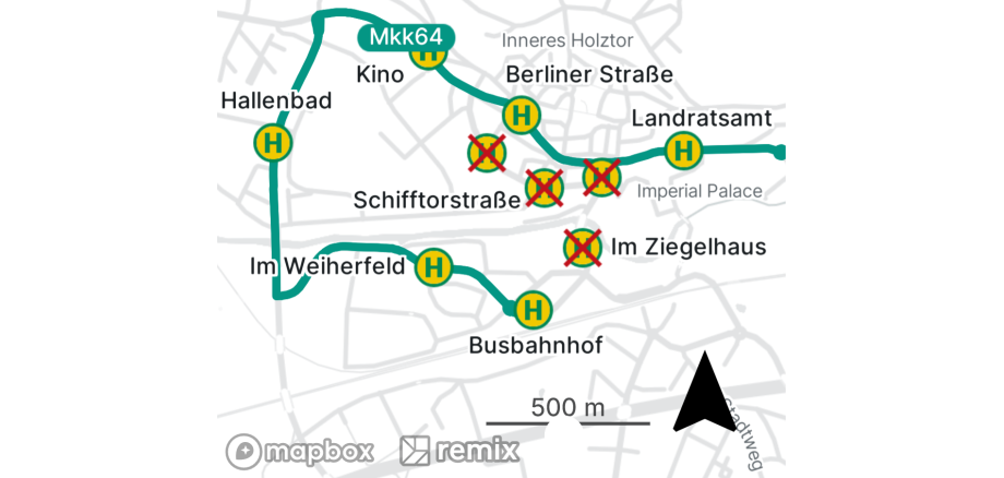 KVG-Fahrgastinformation "Heimat shoppen"