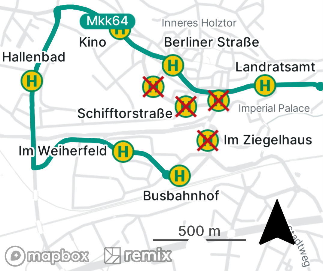 KVG-Fahrgastinformation "Heimat shoppen"