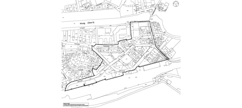 Räumlicher Geltungsbereich des Bebauungsplans „Südstadt - Westliches Ziegelhaus“