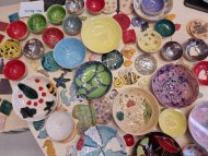 bunte Töpfereien bunte Töpfereien