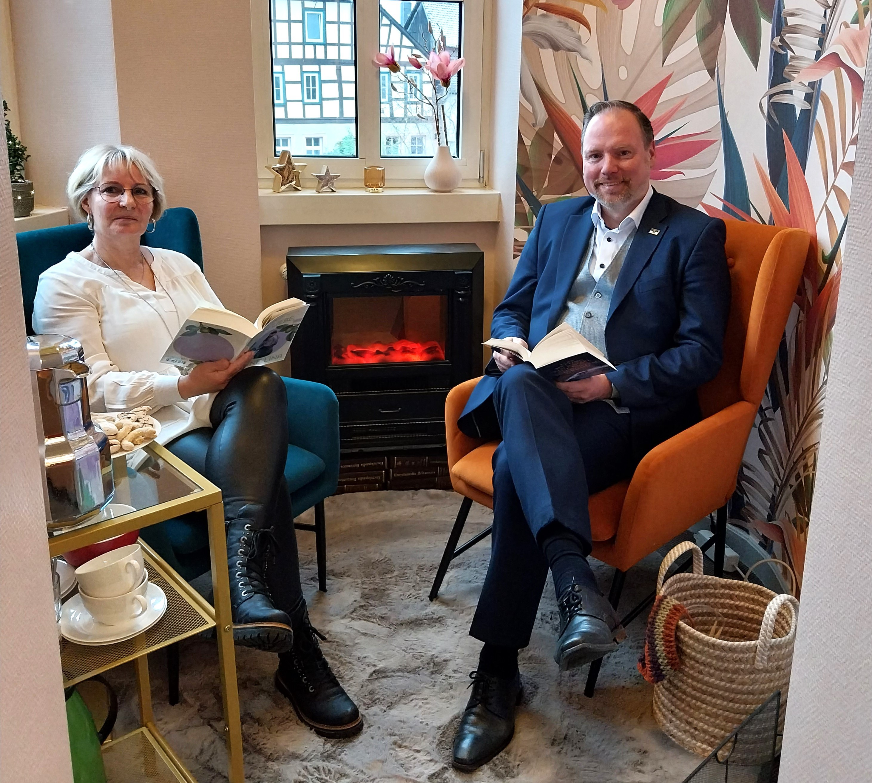 Pressemitteilung zur neuen Leseecke