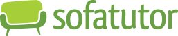 Logo Sofatutor Grünes Sofa und Schriftzug als Logo