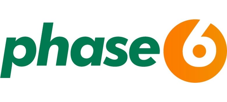 Phase 6 Logo Grüner Logoschriftzug