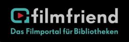 filmfriend Logo Schriftzug in blau und rot