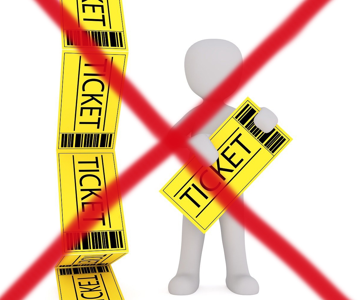 Symbolbild für den Ausverkauf von Tickets.