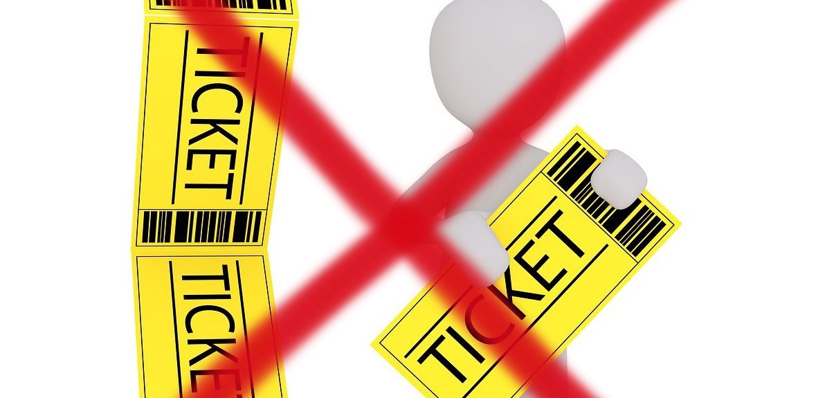 Symbolbild für den Ausverkauf von Tickets.