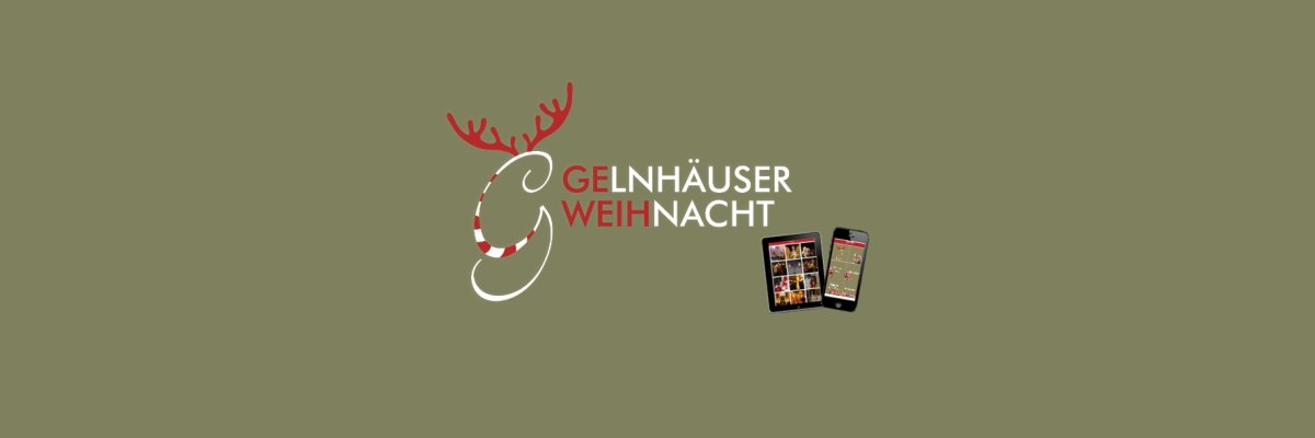 Logo mit dem Schriftzug Gelnhäuser Weihnacht der Geweihapp 