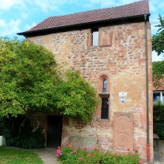 Außenansicht der Godobertuskapelle.